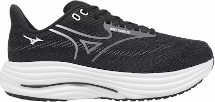 Mizuno Wave Rider 29 Super Wide 'Black White' J1GC250402 Mizuno Wave Rider 29 Super Wide 'Black White' J1GC250402