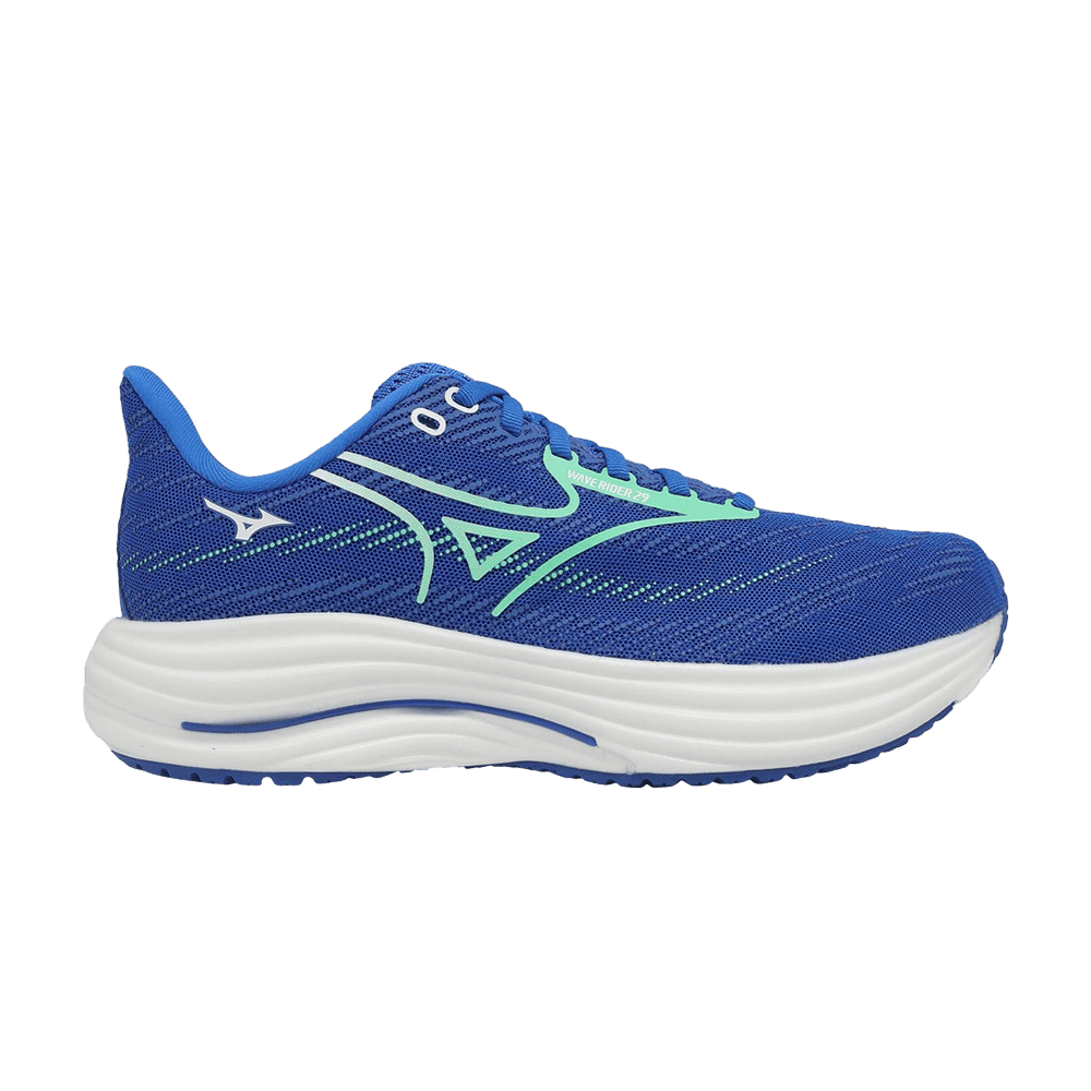 Mizuno Wave Rider 29 Super Wide 'Blue White' J1GC250406