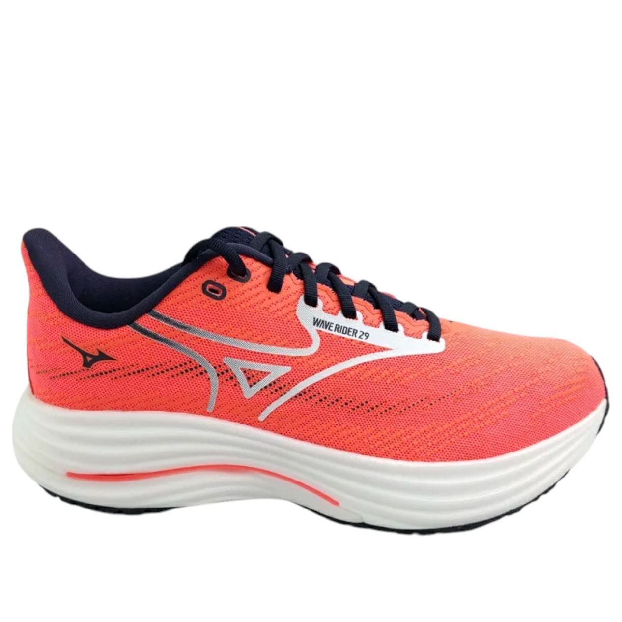 Mizuno Wave Rider 29 Super Wide 'Red Navy' 圖 2
