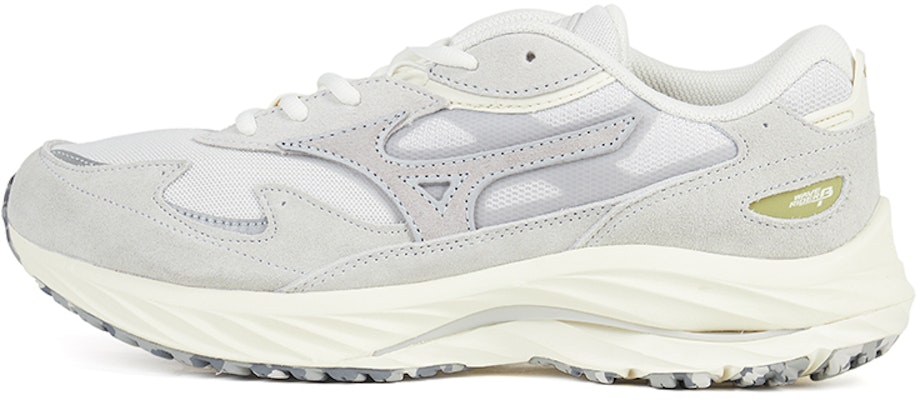 購買Mizuno Wave Rider β 減震防滑耐磨低筒休閒運動鞋男女通款雲白色 - Main Image