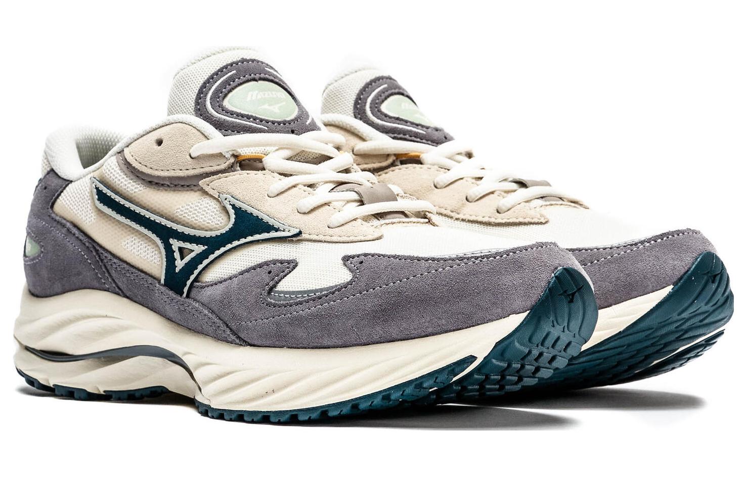 Lookbook Mizuno Wave Rider Beta 'Kelabu Beige' D1GA3309