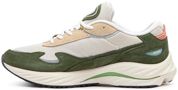 美津濃 WAVE RIDER BETA 舒適 百搭 減震耐磨 低幫 生活休閒鞋 男款 米綠 Buy 美津濃 WAVE RIDER BETA 舒適 百搭 減震耐磨 低幫 生活休閒鞋 男款 米綠