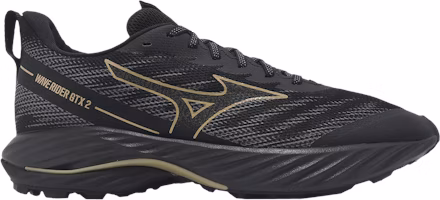 Mizuno Wave Rider GORE-TEX 2 2E Wide 'Black Gold' J1GC248001 Mizuno Wave Rider GORE-TEX 2 2E Wide 'Black Gold' J1GC248001