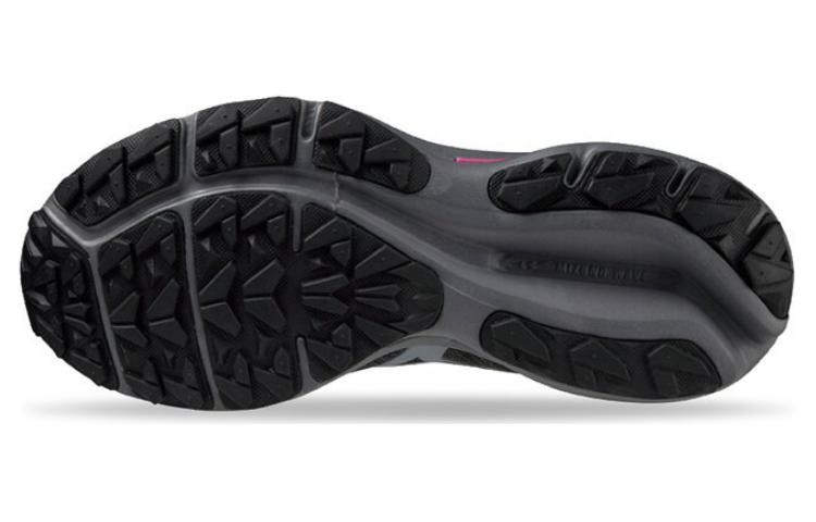 Details for Mizuno Wave Rider Gore-Tex 2E Wide ''Iron Gate Fuchsia'' Dames/Heren Sneakers J1GD218022