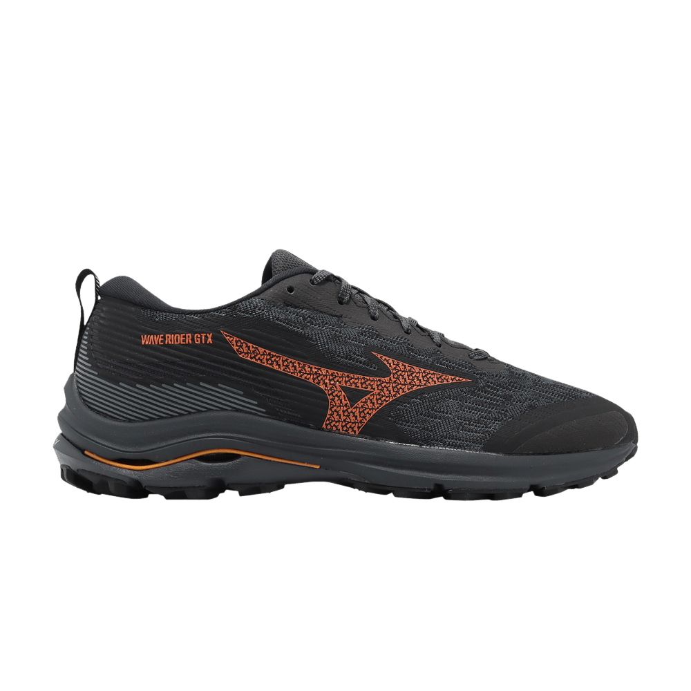 Mizuno Wave Rider GORE-TEX Super Wide 'Black Carrot Curl' J1GC228051
