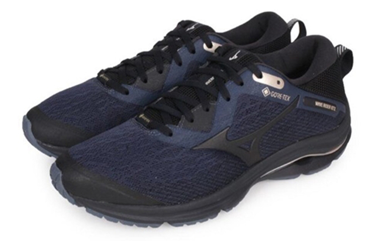 Lookbook Mizuno Wave Rider GTX 2 'Navy' Pria Wanita Sneakers J1GC207910