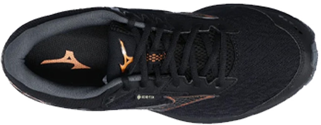 Mizuno Wave Rider GTX 黑色運動鞋 Lookbook Mizuno Wave Rider GTX 黑色運動鞋