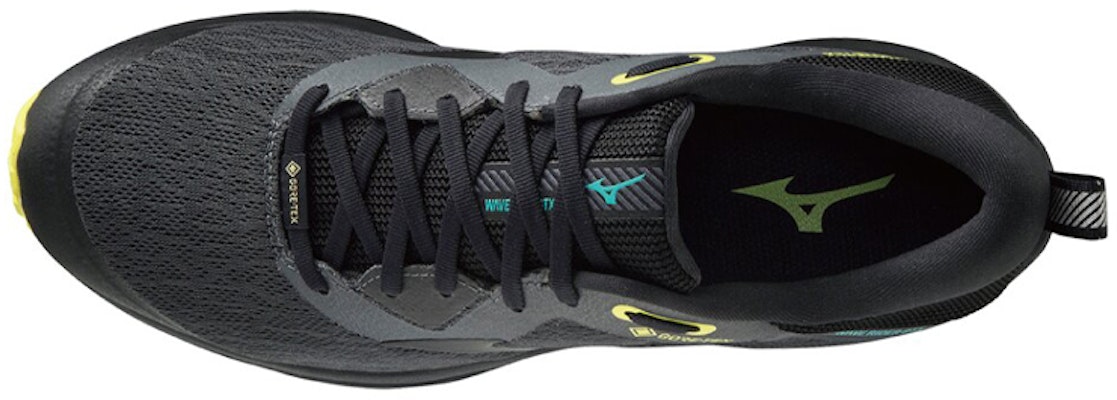 【鑑定詢問】Mizuno Wave Rider Gtx 運動跑步鞋 黑黃 Lookbook 【鑑定詢問】Mizuno Wave Rider Gtx 運動跑步鞋 黑黃
