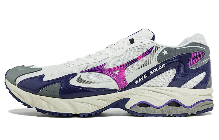 Mizuno Wave Solar 'Blue Purple Silverwhite' D1GH213501