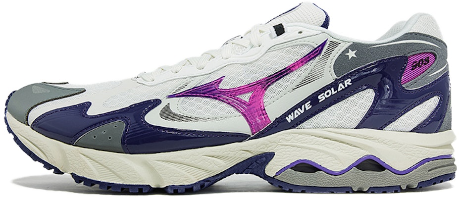 Mizuno Wave Solar 'Azul Morado Plateado Blanco' D1GH213501 Buy Mizuno Wave Solar 'Azul Morado Plateado Blanco' D1GH213501