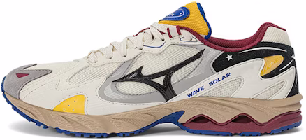 Mizuno Wave Rider Low 'White Yellow Black' D1GH222307 Mizuno Wave Rider Low 'White Yellow Black' D1GH222307
