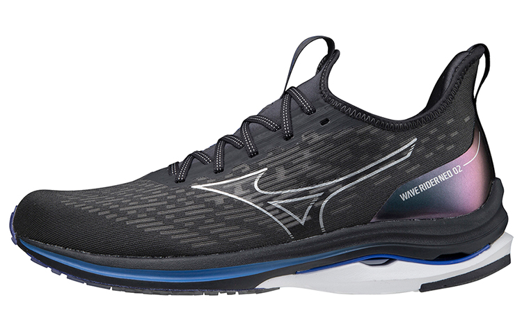 Mizuno Wave Rider Neo 2 'Black Pearl Violet Blue' J1GC217893