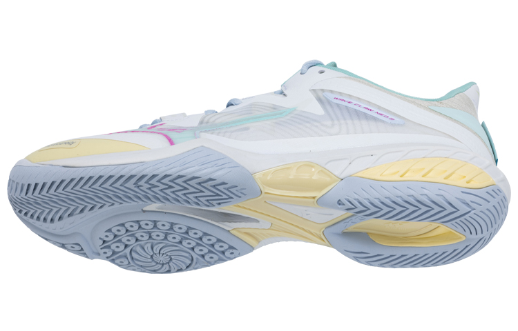 Details for Mizuno Wave Rider Neo 2 ''Wit Roze Blauw'' 71GA227043