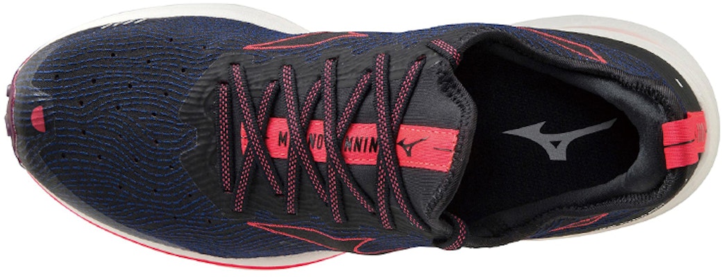 Mizuno Wave Rider Neo 'Hitam Merah Jambu' J1GC207811 Lookbook Mizuno Wave Rider Neo 'Hitam Merah Jambu' J1GC207811