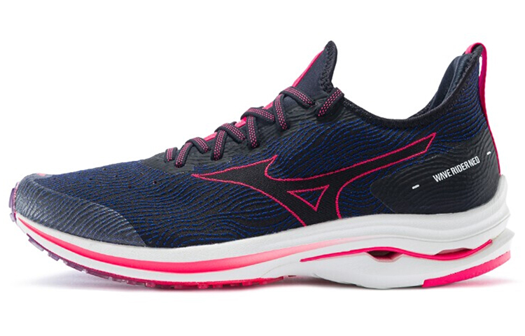 Mizuno Wave Rider Neo 'Black Red' J1GC207809