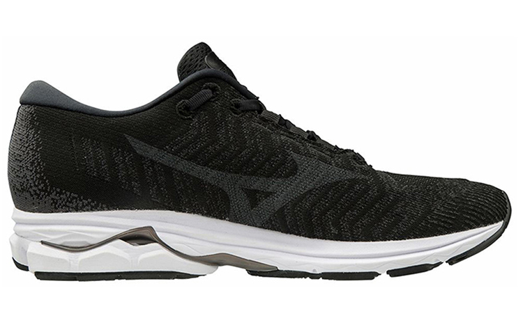 Mizuno Wave Rider Waveknit 3 'Black' 圖 2
