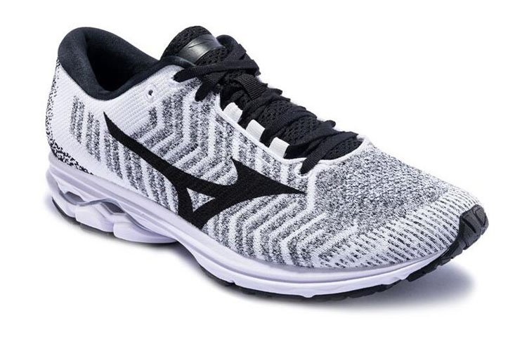Lookbook Mizuno Wave Rider Waveknit 3 'Negro Gris' J1GC192951