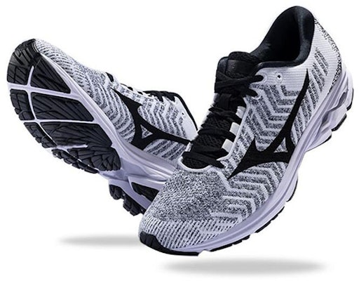 Mizuno Wave Rider Waveknit 3 'Negro Gris' J1GC192951 Shop Mizuno Wave Rider Waveknit 3 'Negro Gris' J1GC192951