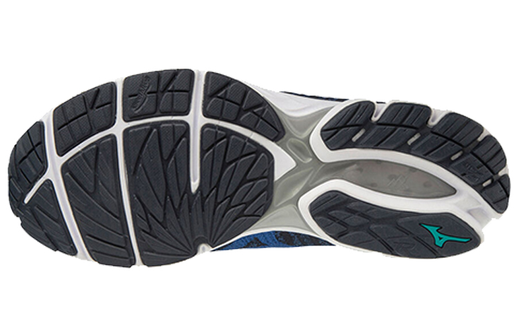 Mizuno Wave Rider Waveknit 3 'Blue Black' 圖 4