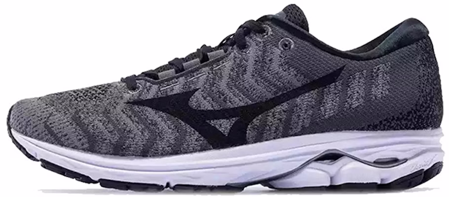 Mizuno Wave Rider Waveknit 3 'Grey Black' J1GC192910 Buy Mizuno Wave Rider Waveknit 3 'Grey Black' J1GC192910