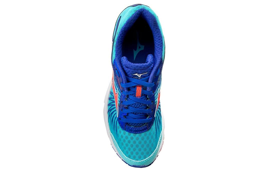 Lookbook Mizuno Wave Sayonara 4 ''Blauw-Rood'' J1GD163055