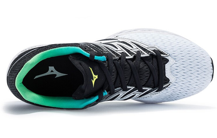 Lookbook Mizuno Wave Shadow 2 ''Blanc Noir''. J1GC183016