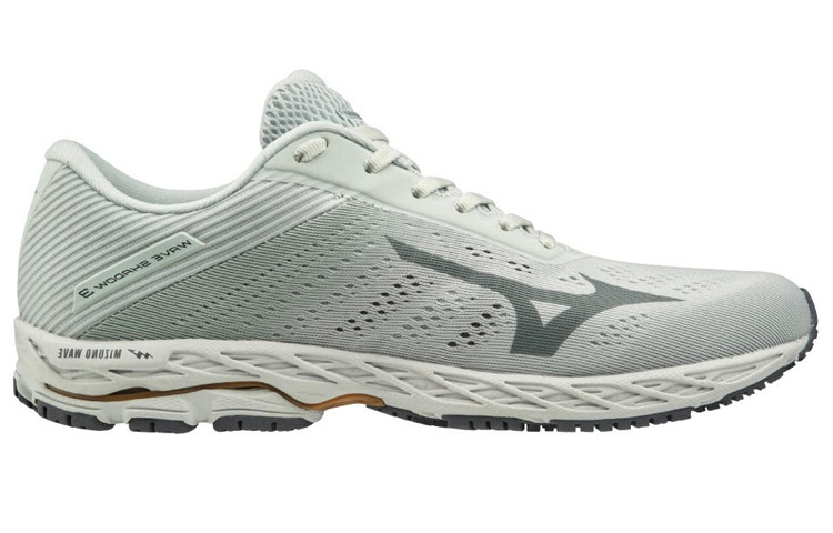 Order Mizuno Wave Shadow 3 耐磨低筒跑步鞋 灰
