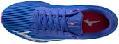Lookbook Mizuno Wave Shadow 4 'Biru Putih' J1GC203001
