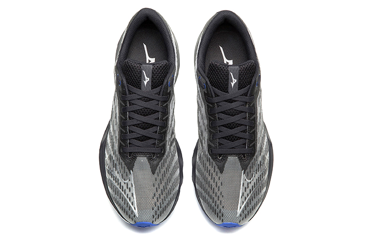 Lookbook Mizuno Wave Shadow 5 ''Schwarz Grau'' J1GC219204