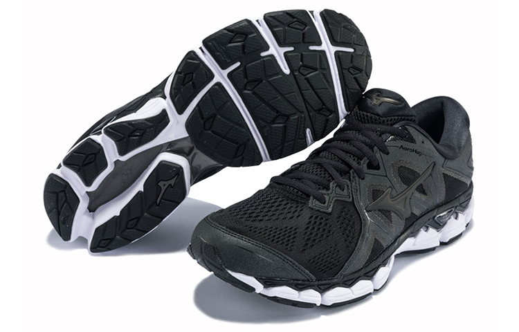 Mizuno Wave Sky 2 'Black' 圖 5
