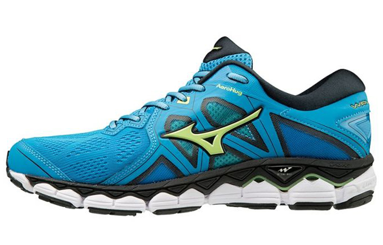 Mizuno Wave Sky 2 'Blue Yellow' J1GC180237