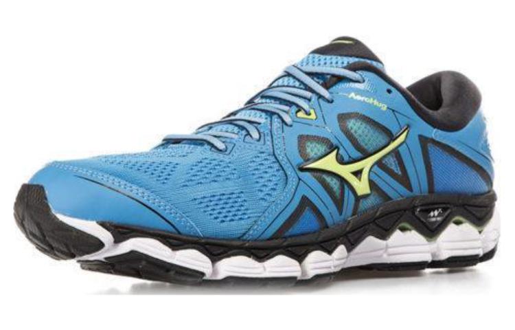 Lookbook Mizuno Wave Sky 2 'Blue Yellow' J1GC180237