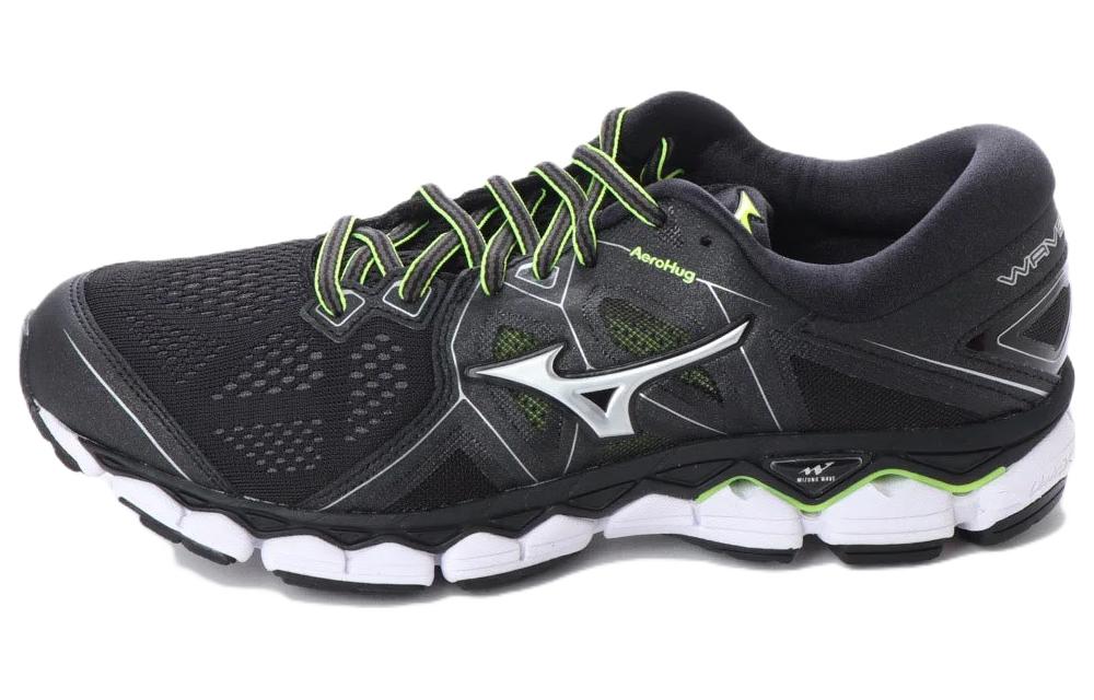 Buy Mizuno Wave Sky 2 Slijtvast Grijs Wit Groen Sneakers J1GC181104