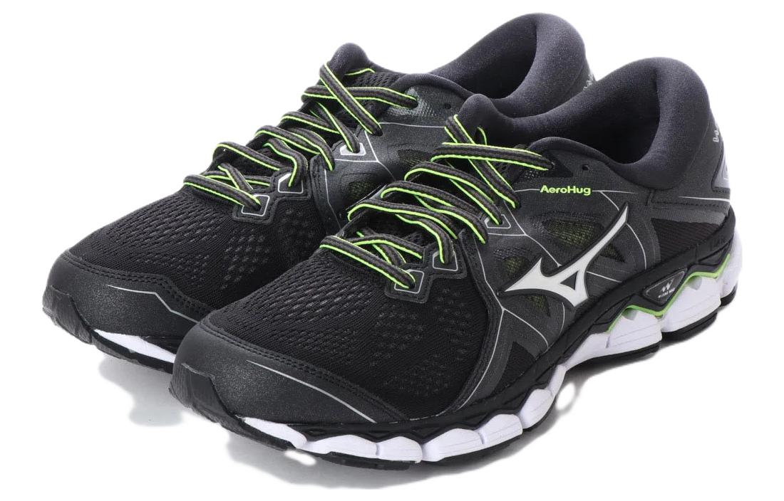 Order Mizuno Wave Sky 2 Slijtvast Grijs Wit Groen Sneakers J1GC181104