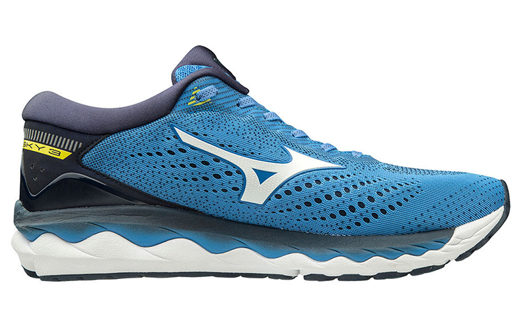 Order 미즈노 웨이브 스카이 3 블루화이트 (Mizuno Wave Sky 3 Blue White) J1GC190201