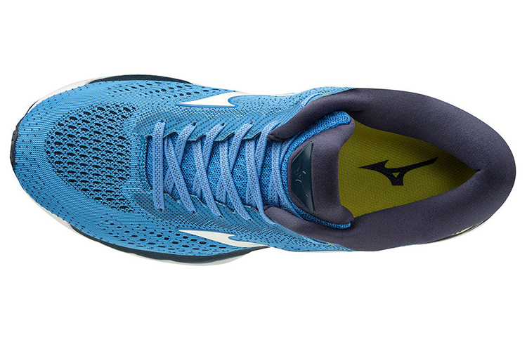 Lookbook 미즈노 웨이브 스카이 3 블루화이트 (Mizuno Wave Sky 3 Blue White) J1GC190201