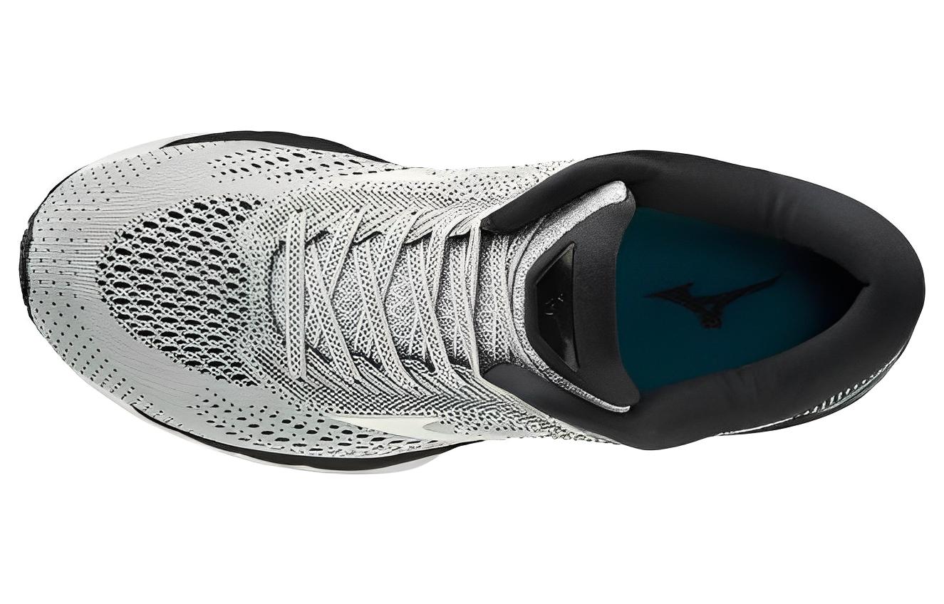 Lookbook Mizuno Wave Sky 3 Selesa Tahan Haus Kelabu Hitam J1GC190202