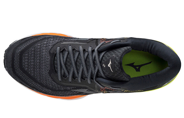 Lookbook Mizuno Wave Sky 4 'Black Orange White' J1GC200236