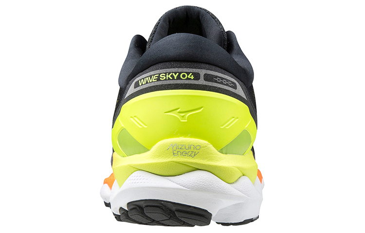 Shop Mizuno Wave Sky 4 'Black Orange White' J1GC200236
