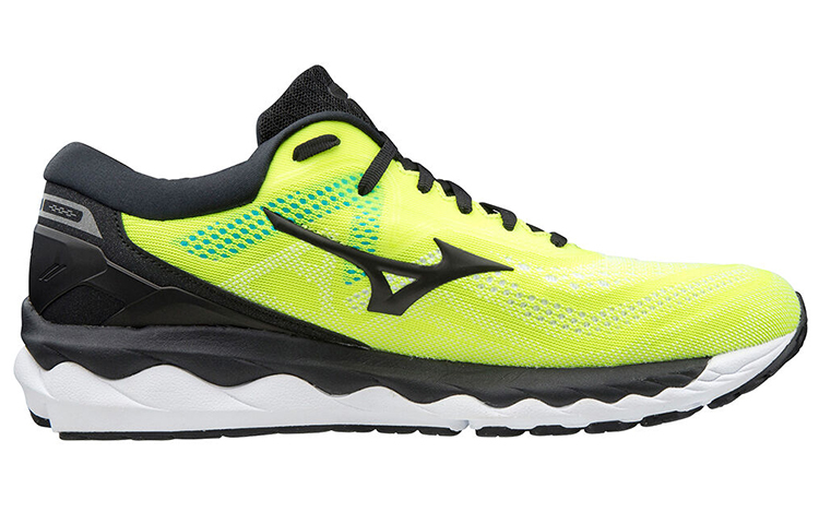 Order Mizuno Wave Sky 4 'Yellow Black Patchwork' J1GC200209