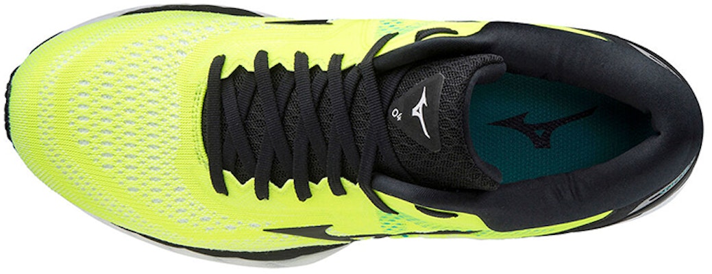 Mizuno Wave Sky 4 'Yellow Black Patchwork' J1GC200209 Lookbook Mizuno Wave Sky 4 'Yellow Black Patchwork' J1GC200209