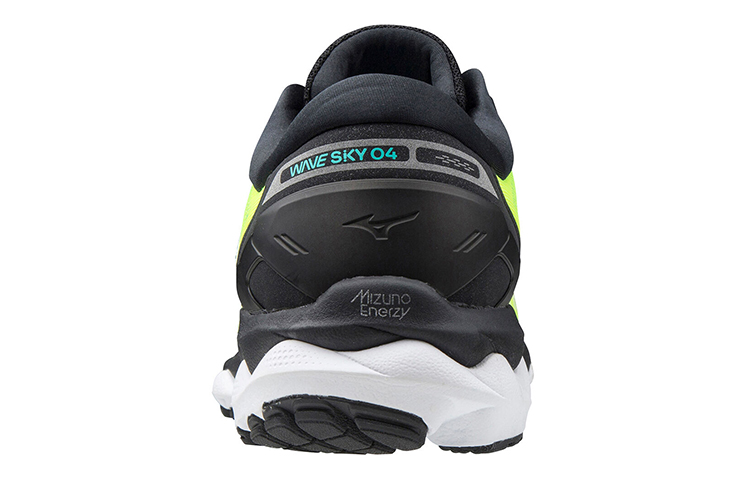 Shop Mizuno Wave Sky 4 'Yellow Black Patchwork' J1GC200209