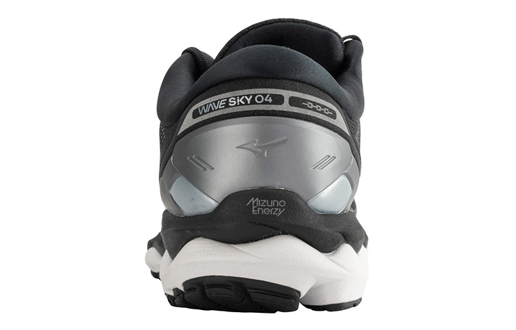 Shop Mizuno Wave Sky 4 Wide 'Black Silver' J1GC201137