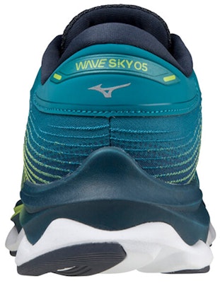 美津浓Wave Sky 5蓝绿跑鞋 J1GC210282 Shop 美津浓Wave Sky 5蓝绿跑鞋 J1GC210282