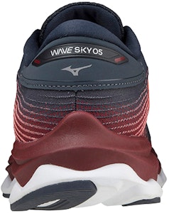 美津濃 Wave Sky 5 防滑透氣 低筒運動跑步鞋 女款 藍紅 Shop 美津濃 Wave Sky 5 防滑透氣 低筒運動跑步鞋 女款 藍紅