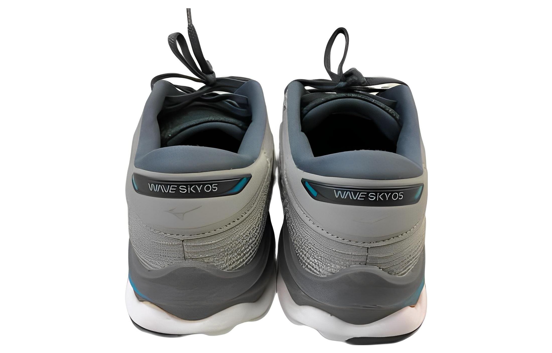 Shop Mizuno Wave Sky 5 'Gray Silver Blue' J1GD210205