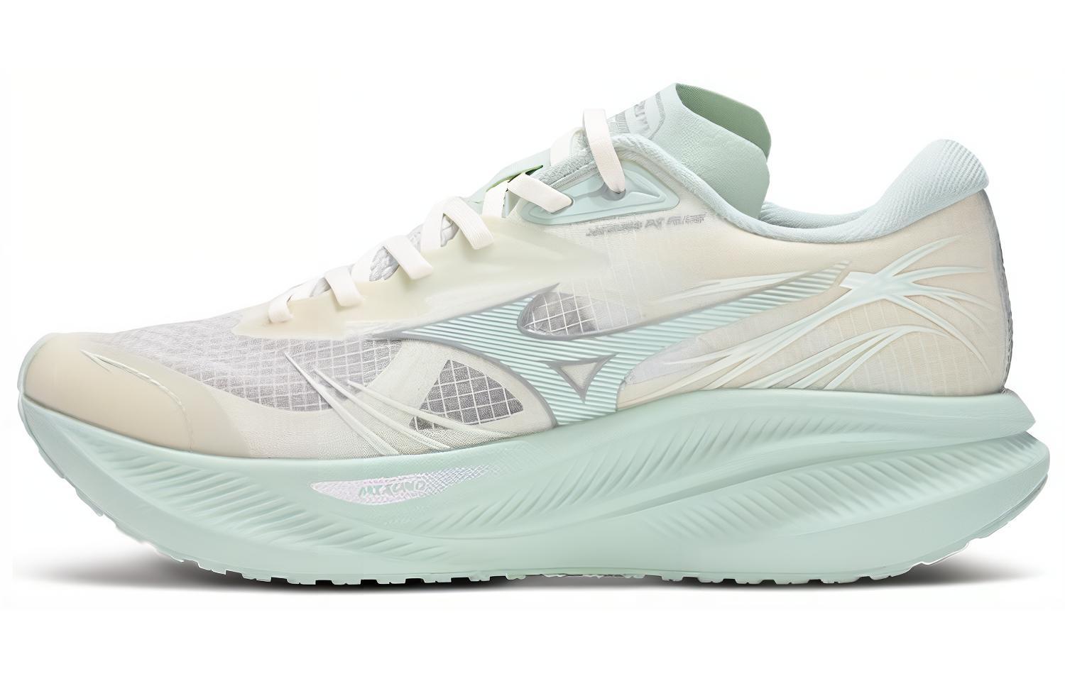 Mizuno Wave Sky 5 'White Green' D1GH240302