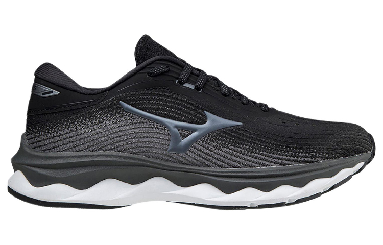Order Mizuno Wave Sky 5 Super Wide 'Hitam Abu-abu' J1GD211252