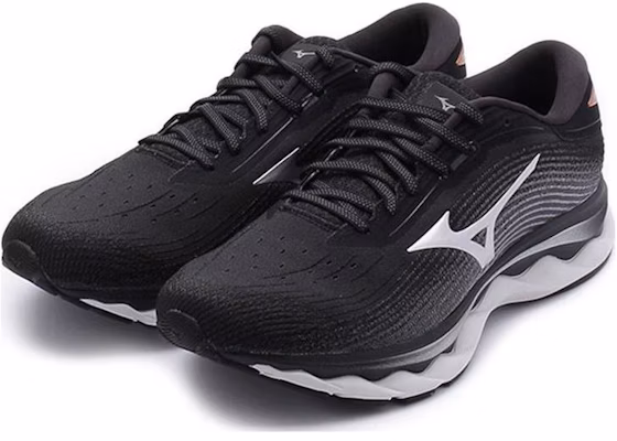 Mizuno Wave Sky 5 Wide 'Negro Blanco' J1GC211168 Lookbook Mizuno Wave Sky 5 Wide 'Negro Blanco' J1GC211168