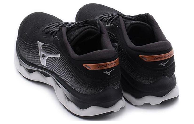 Lookbook Mizuno Wave Sky 5 Wide 'Black White' J1GC211168